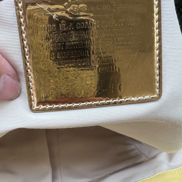 Coach Poppy 2010 Straw Appliqué tote bag - Picture 11 of 12